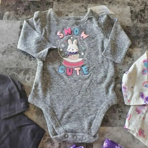 0/3m Girls 6piece Set 11 - Picture 5 of 8